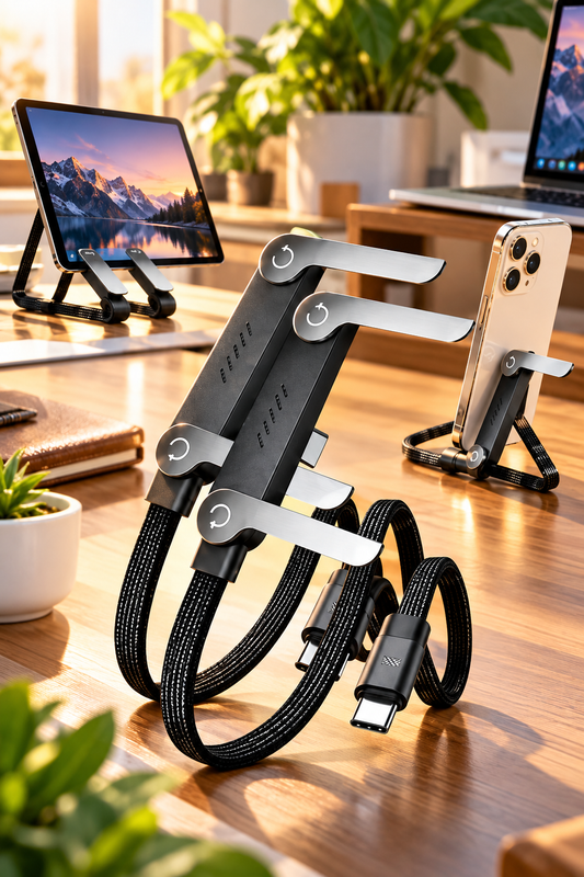 Cable de carga rápida trenzado de 240 W